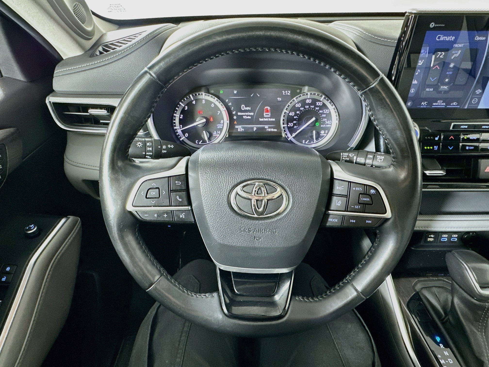 Used 2022 Midnight Black Metallic Toyota Platinum image 11