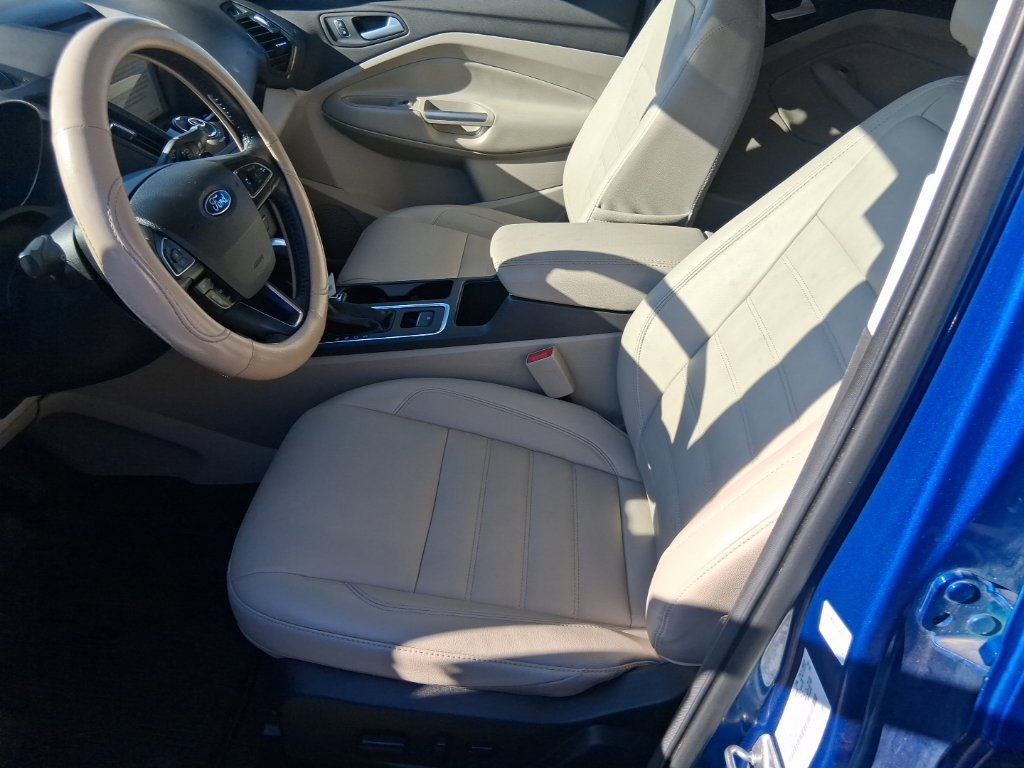 Used 2017 Blue Ford Titanium image 14