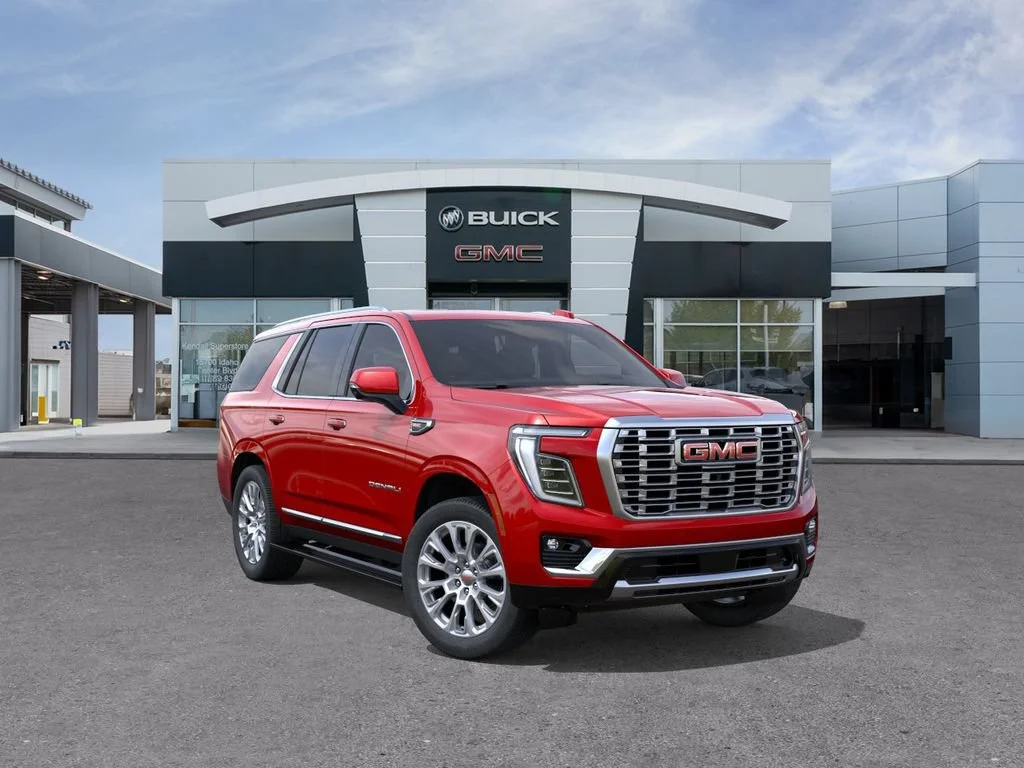 New 2026 Volcanic Red Tintcoat GMC Denali image 1