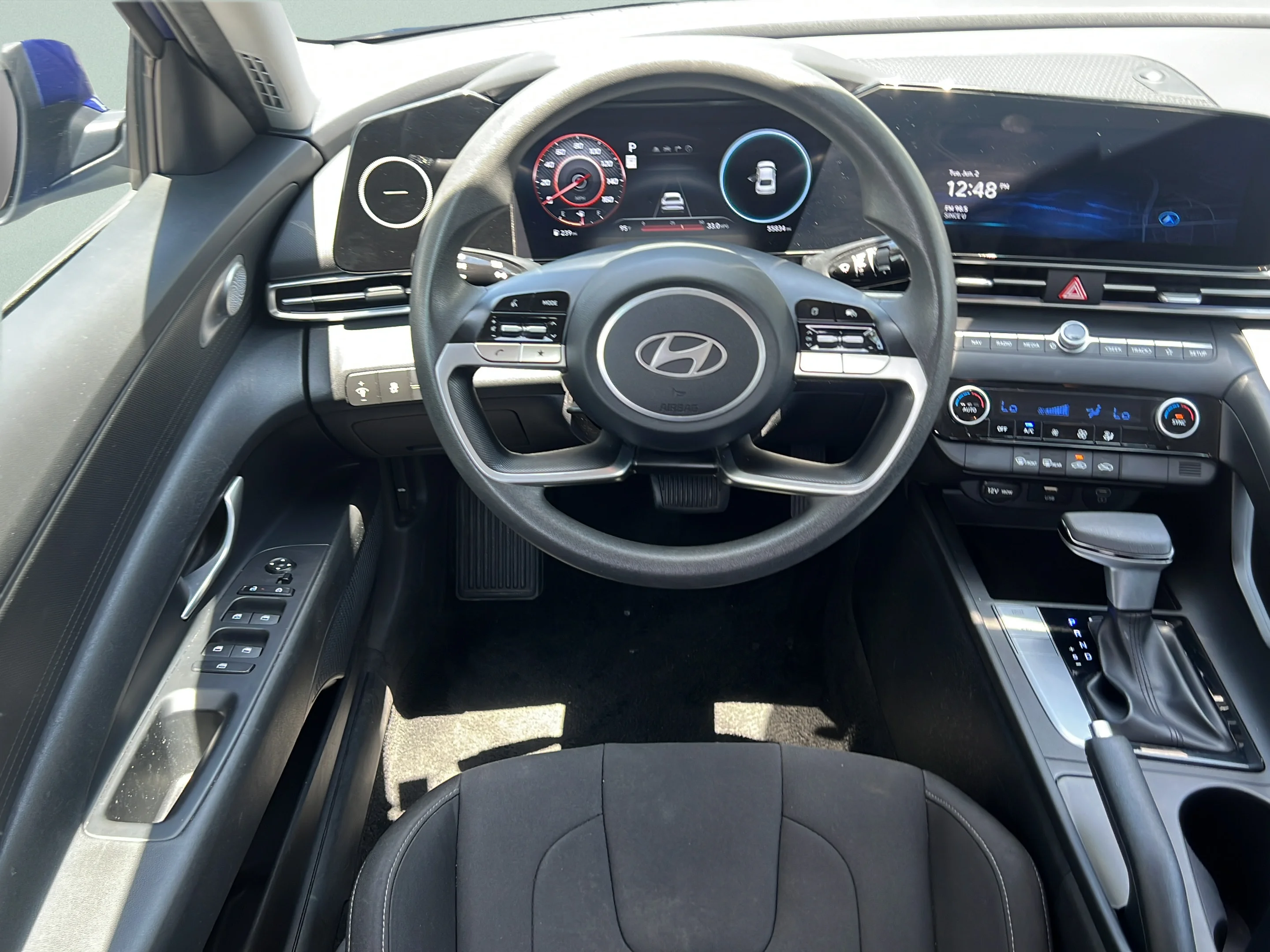 Used 2024 Intense Blue Hyundai SEL image 11
