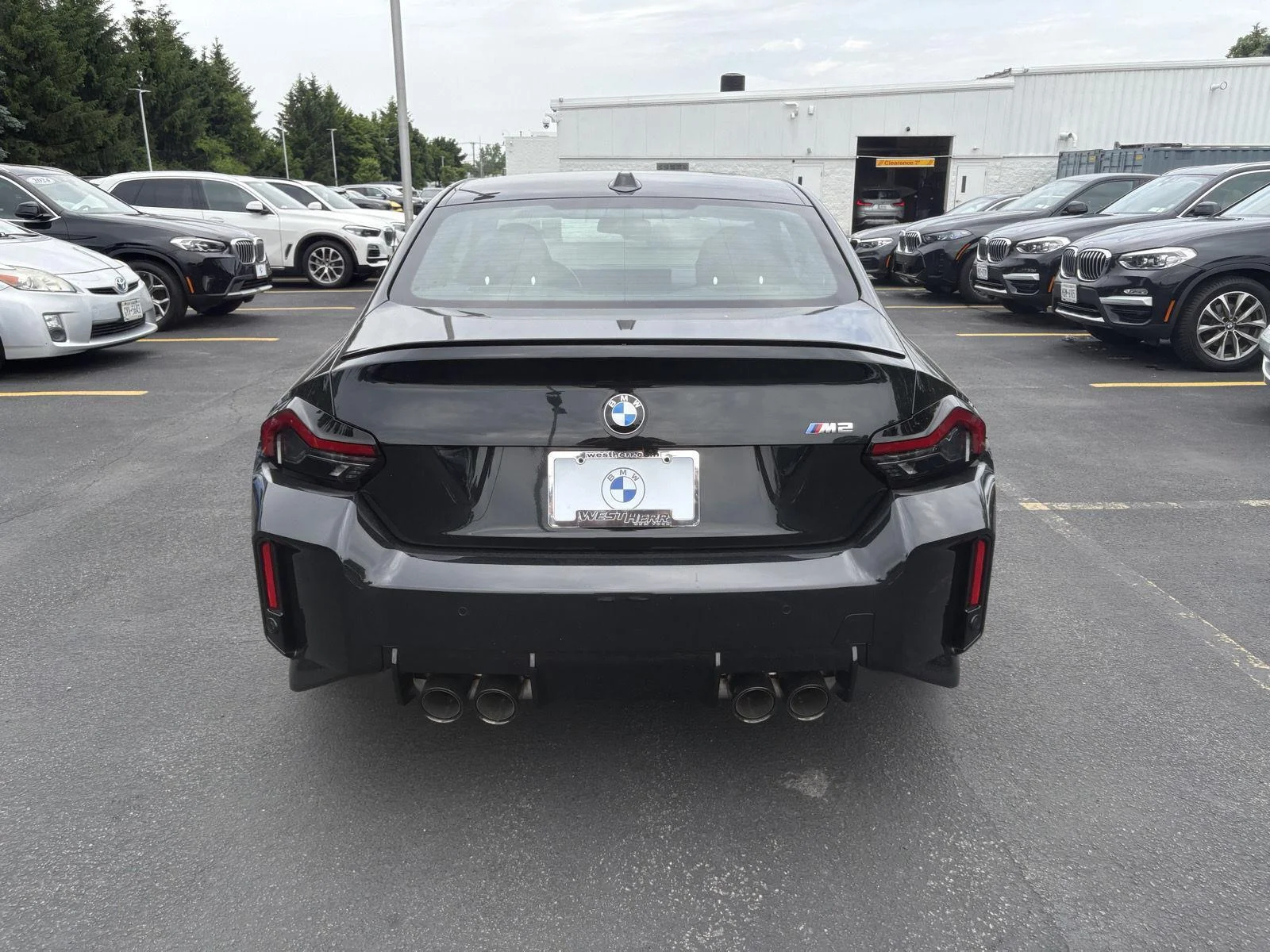 Used 2024 Black Sapphire Metallic BMW M2 Base image 8