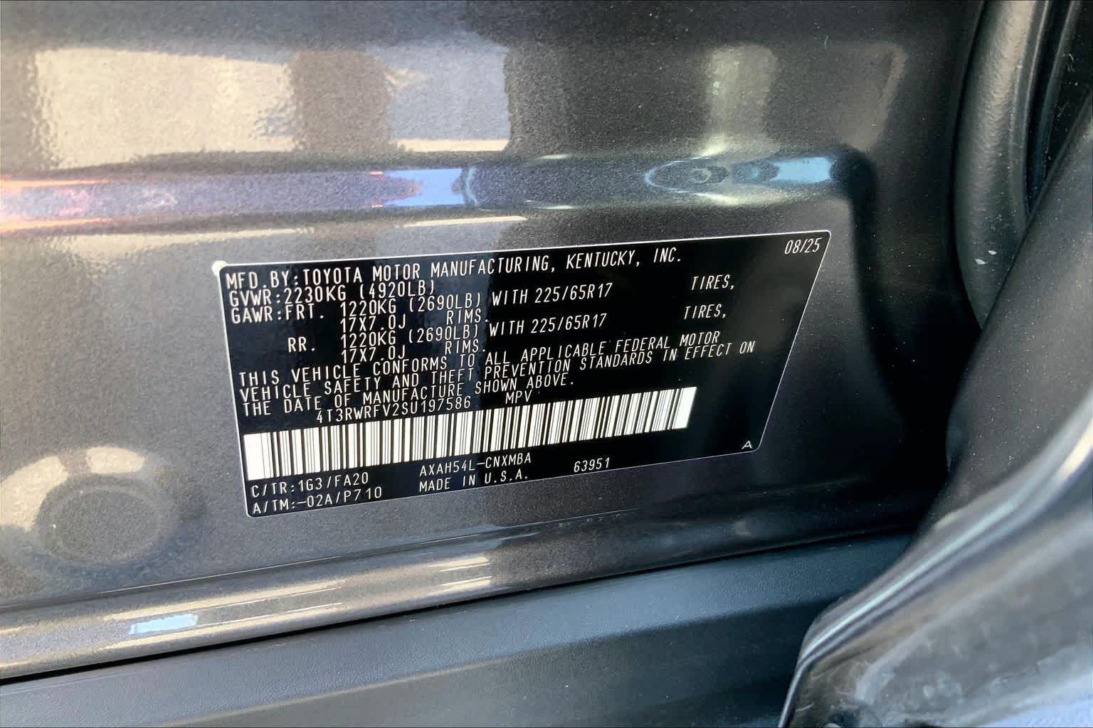Certified Used 2025 Magnetic Gray Metallic Toyota Hybrid XLE image 30