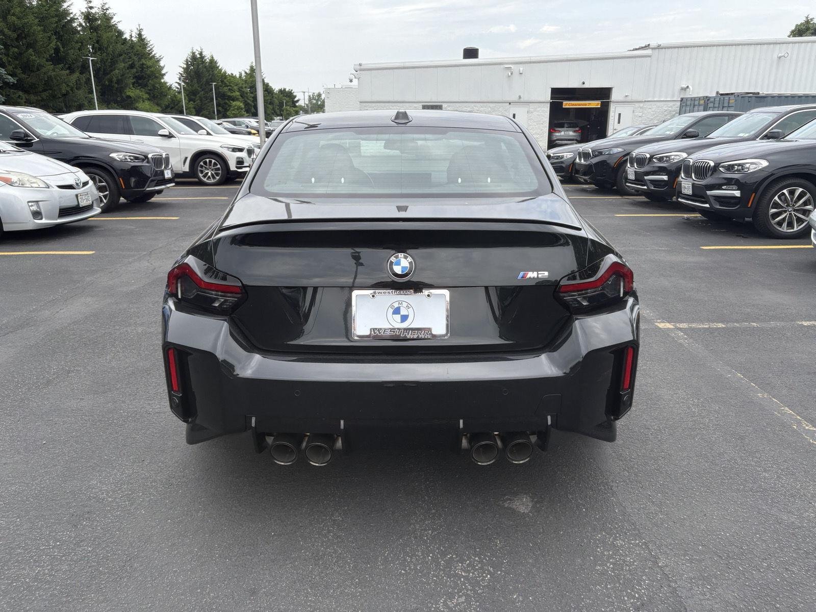 Certified Used 2024 Black Sapphire Metallic BMW M2 Base image 8