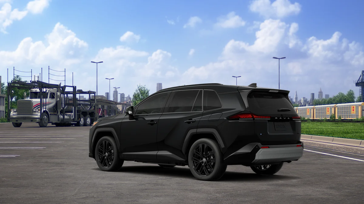New 2026 Midnight Black Metallic Toyota XSE image 6