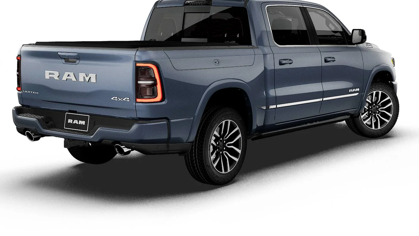 New 2027 Forged Blue Metallic Exterior Paint RAM Limited image 14
