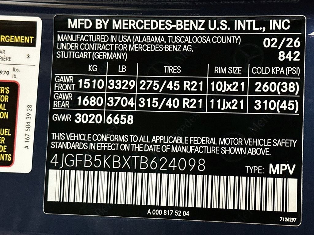 New 2026 Twilight Blue Metallic Mercedes-Benz GLE 450 image 32