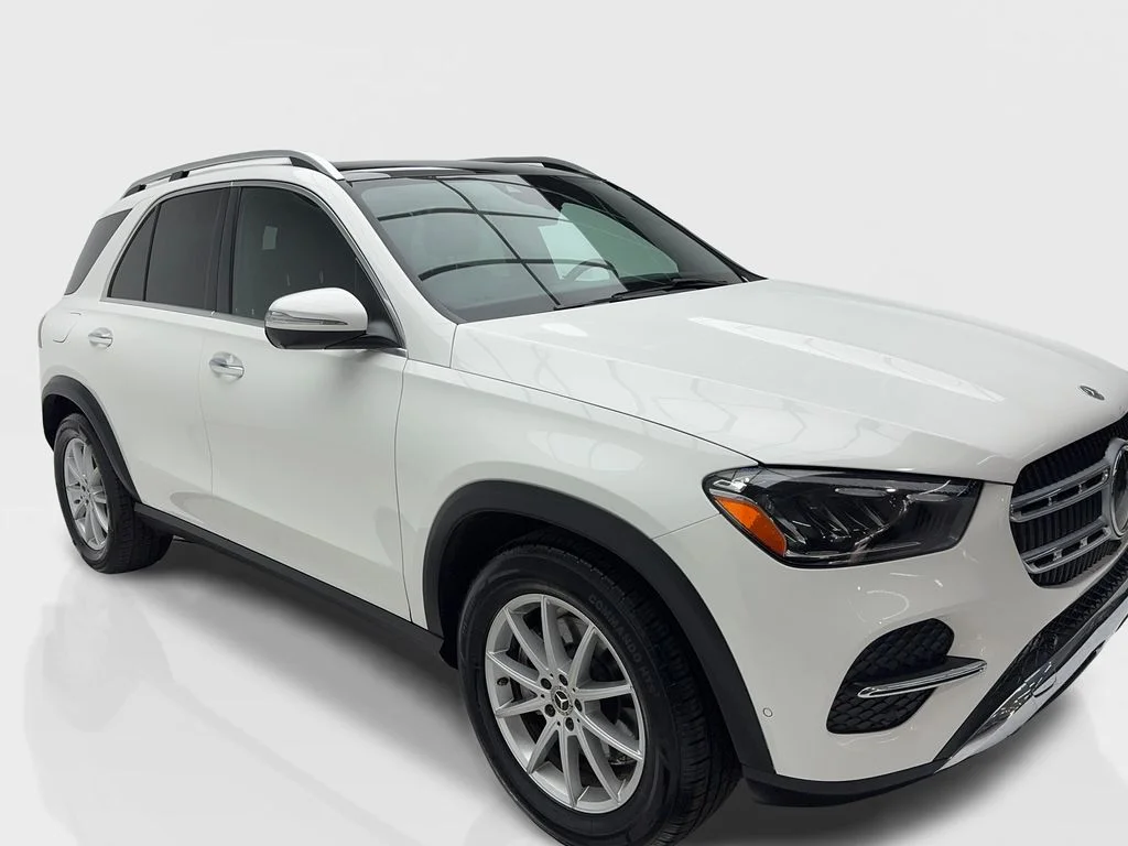 Used 2024 White Mercedes-Benz GLE 350 NAV,CAM,PANO,HTD STS,BLIND SPOT image 2