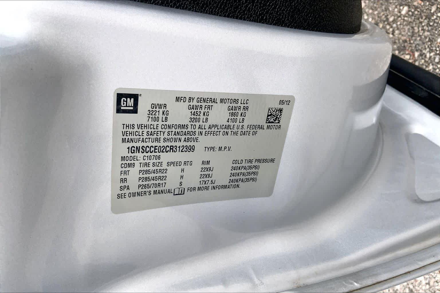 Used 2012 Silver Ice Metallic Chevrolet LTZ image 36