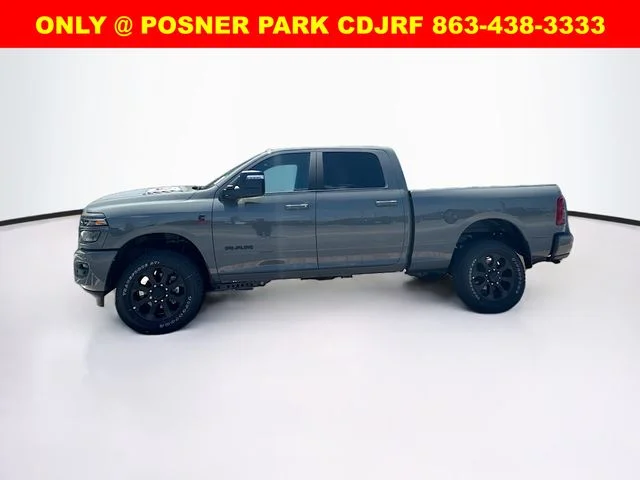 New 2026 Ceramic Gray Clear-Coat Exterior Paint RAM LARAMIE image 4