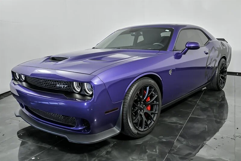 Used 2016 Plum Crazy Pearl Coat Dodge SRT Hellcat image 5