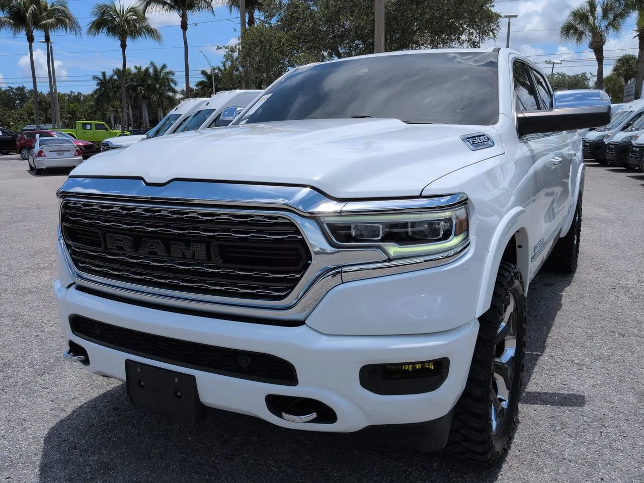 Certified Used 2020 Bright White Clearcoat Ram Limited image 9