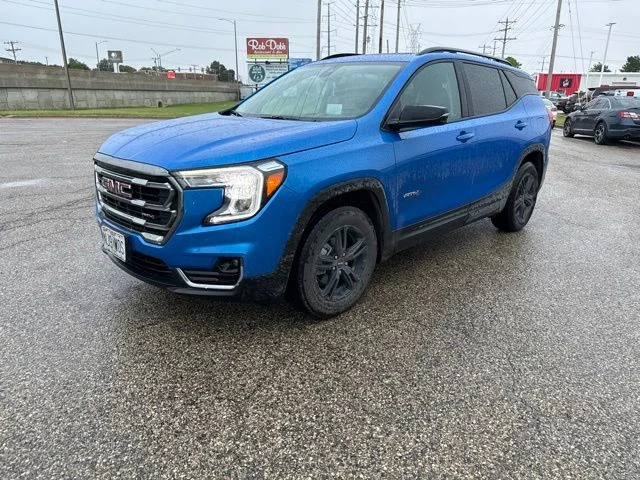 Used 2024 Blue GMC AT4 image 3