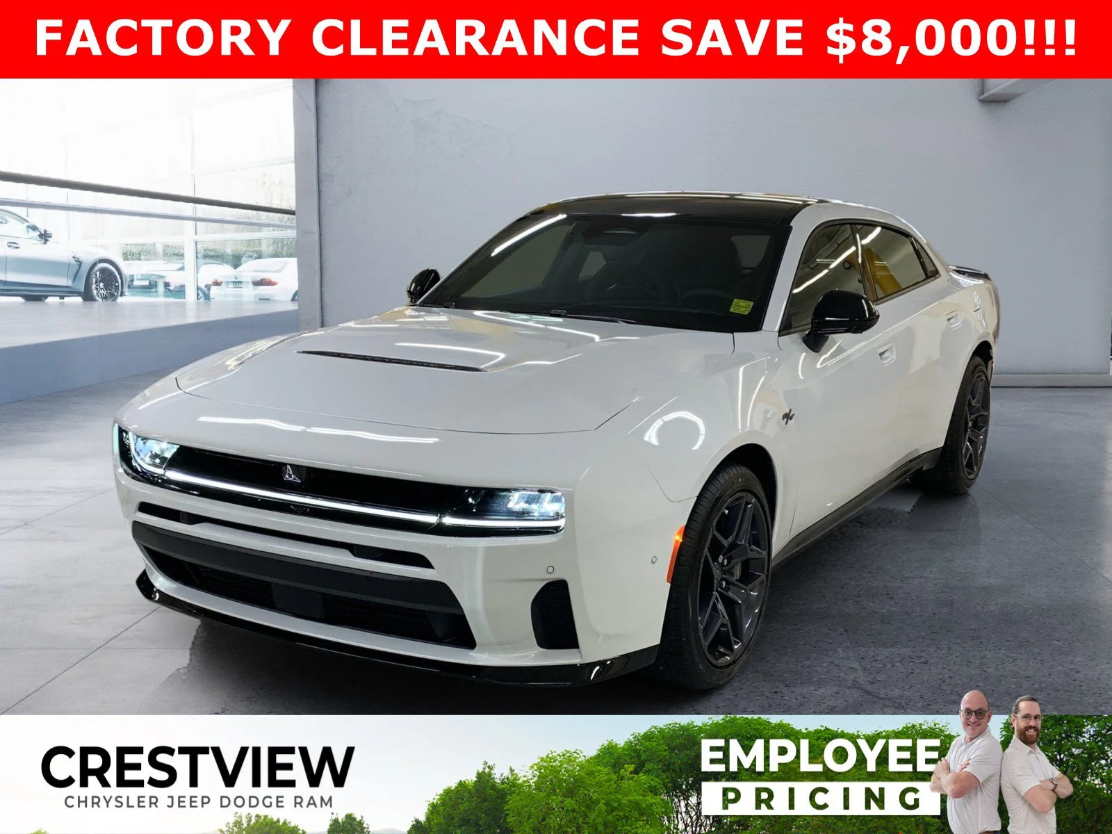 New 2026 White Knuckle Dodge R/T Plus image 1