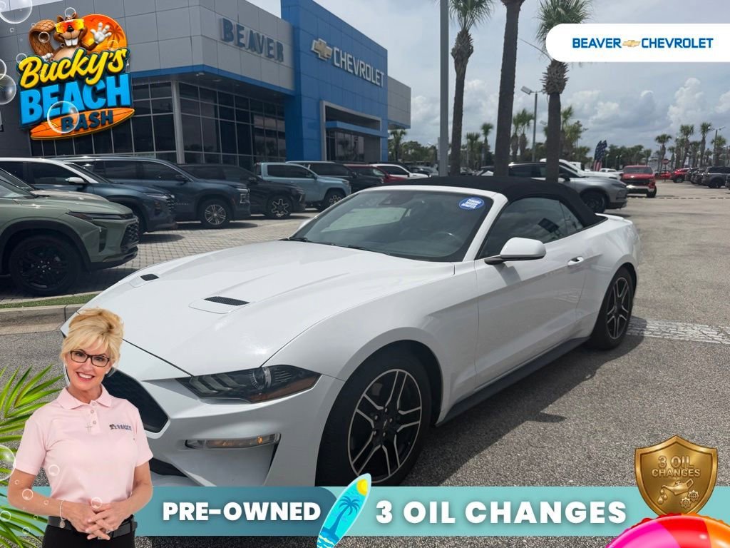 2021 Ford Mustang EcoBoost Premium Convertible's photo