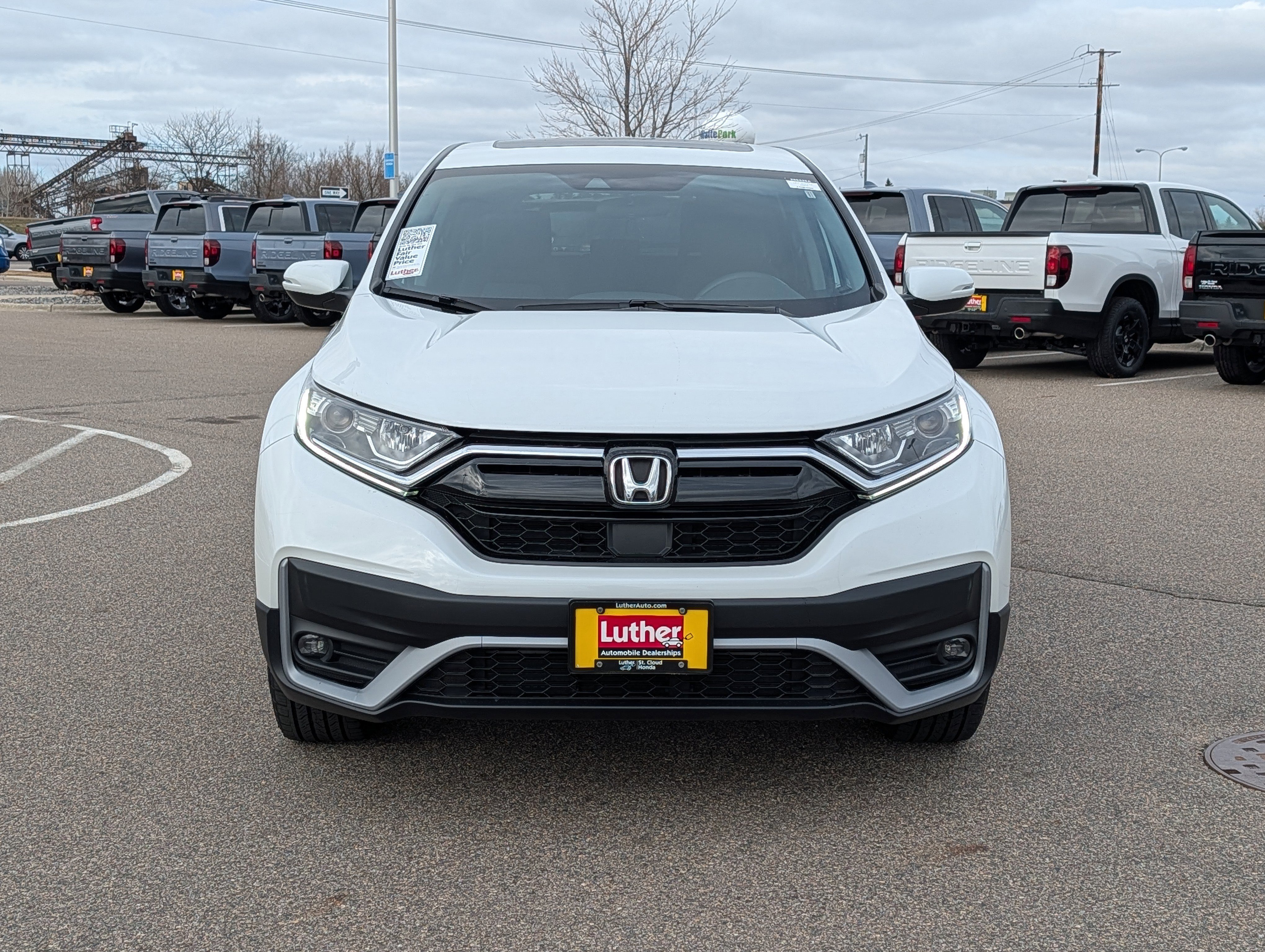 Used 2020 Honda CR-V EX with VIN 2HKRW2H51LH699096 for sale in Waite Park, Minnesota