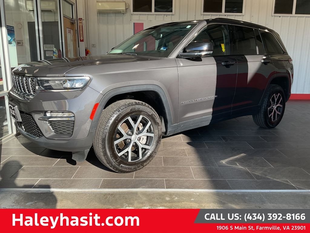 Used 2023 Gray Jeep Limited image 1