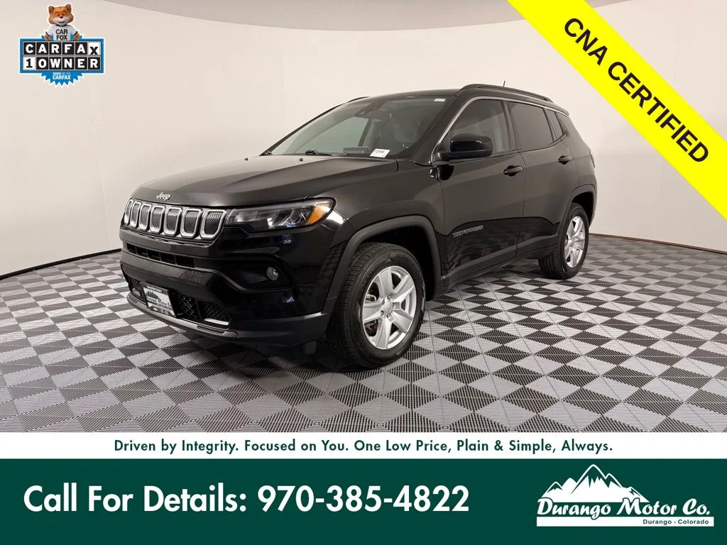Used 2022 Black Jeep Latitude image 1