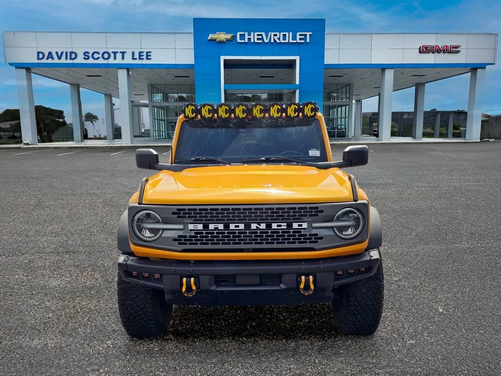 Used 2021 Cyber Orange Met Ford Base image 2
