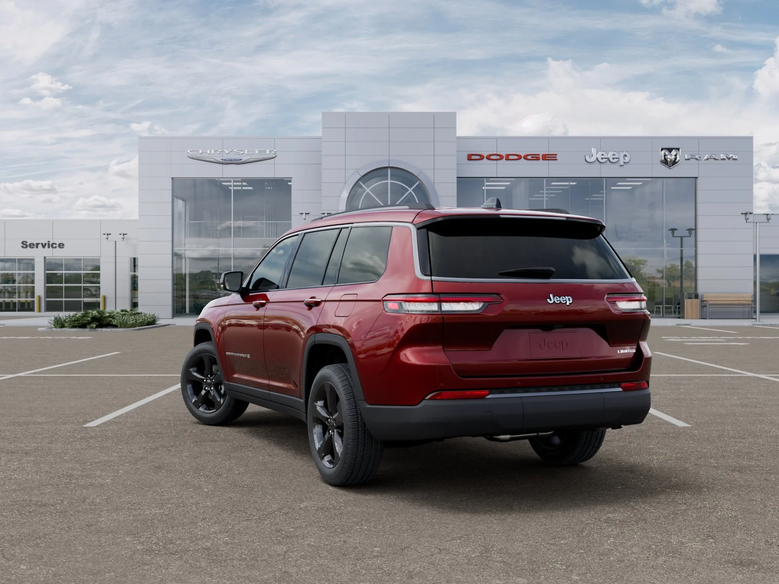 New 2026 Velvet Red Pearl-Coat Exterior Paint Jeep Limited image 40