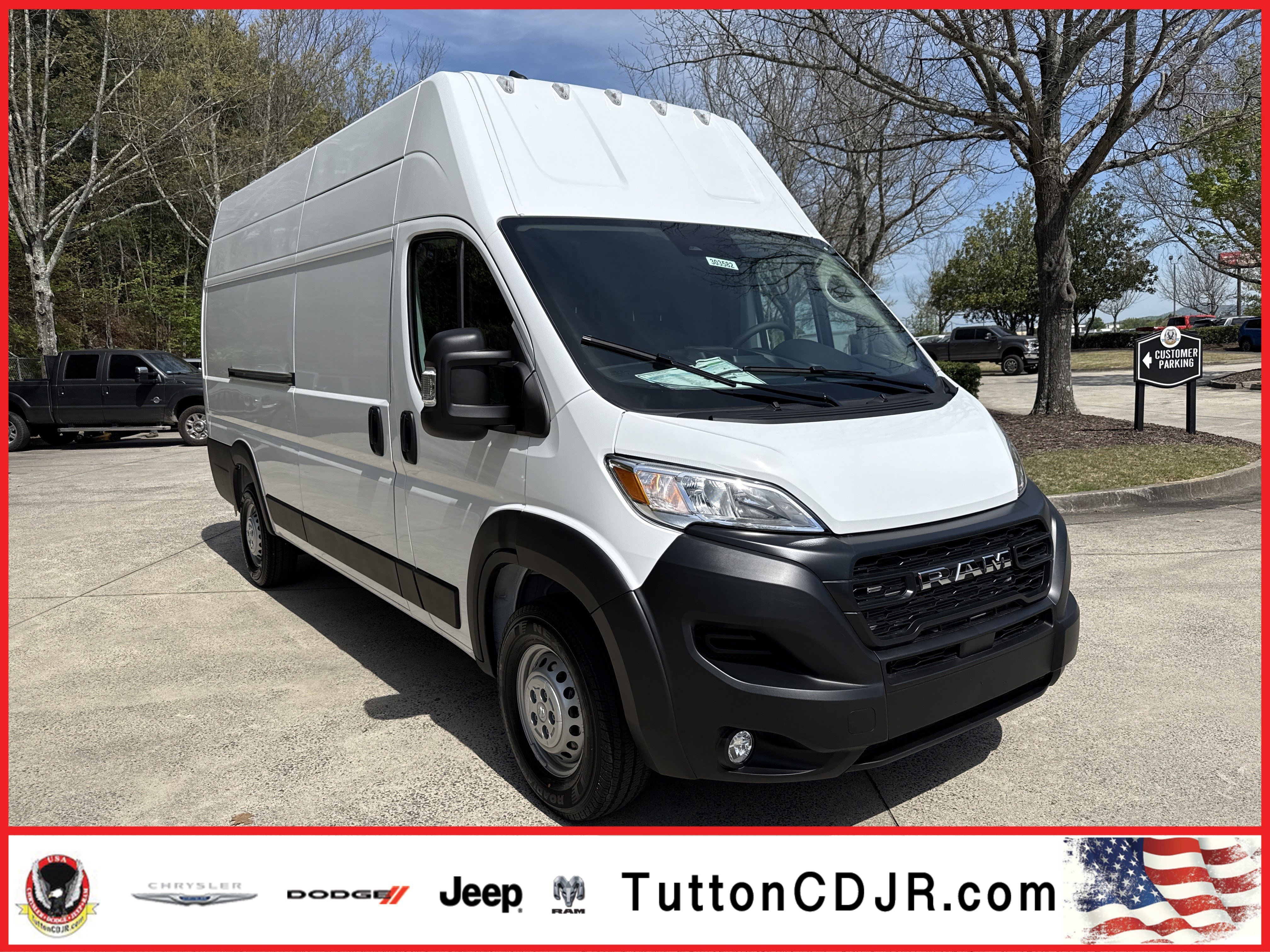 2026 RAM ProMaster Cargo Van Tradesman
