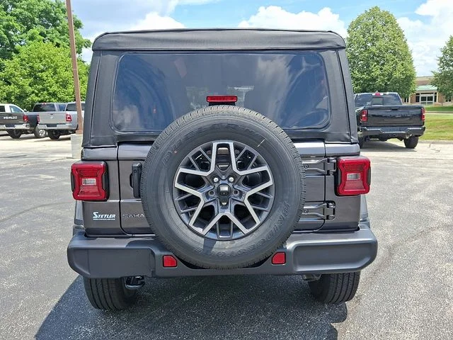 New 2025 Gray Jeep Sahara image 6