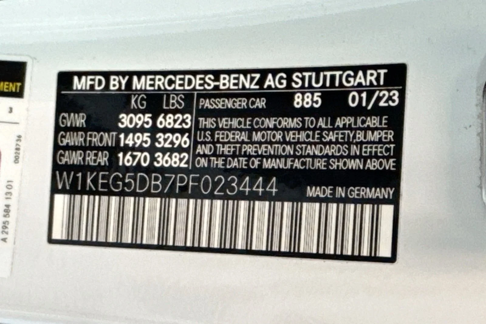 Used 2023 Manufaktur Moon Mercedes-Benz AMG® EQE image 30