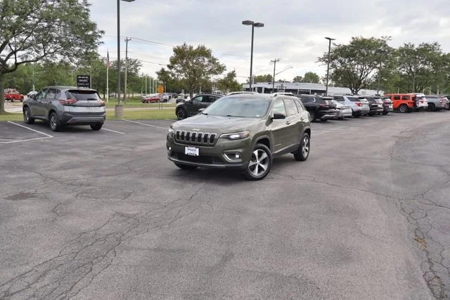 Used 2020 Green Jeep Limited image 1