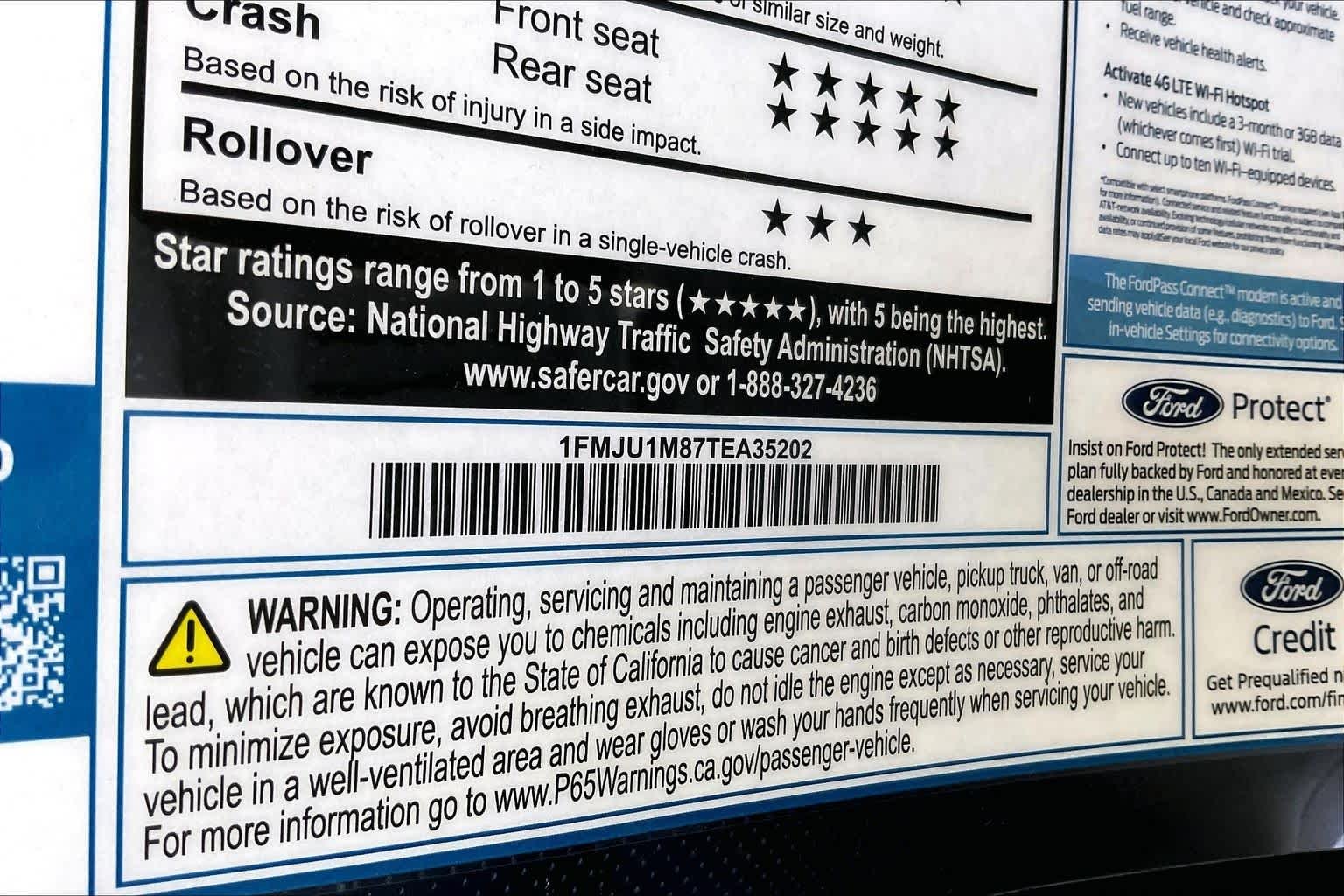 New 2026 Star White Metallic Tri-Coat Ford Platinum® image 17