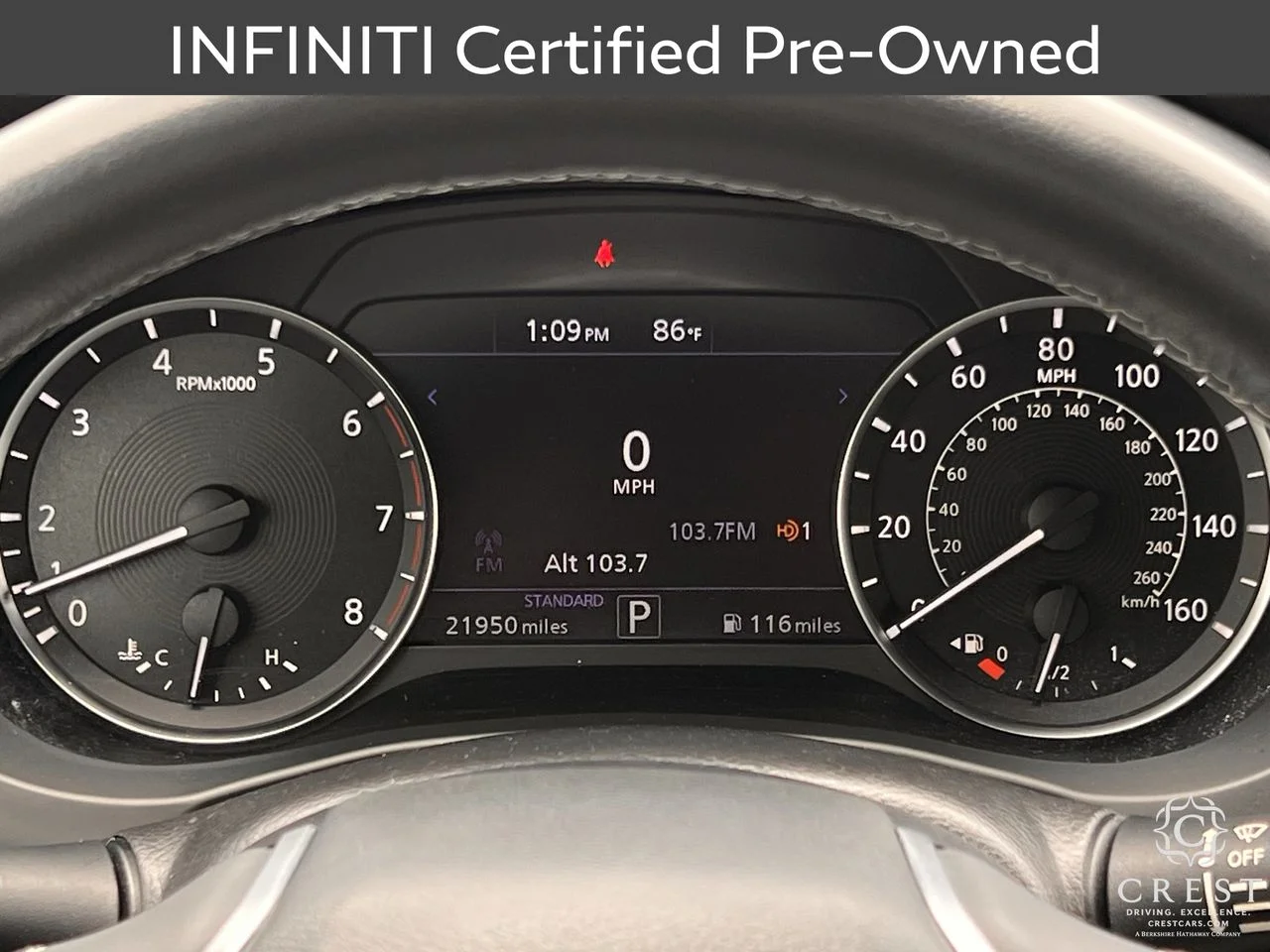 Certified Used 2023 Black Obsidian INFINITI LUXE image 16
