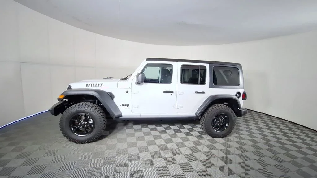 New 2026 Bright White Clear-Coat Exterior Paint Jeep Willys image 7