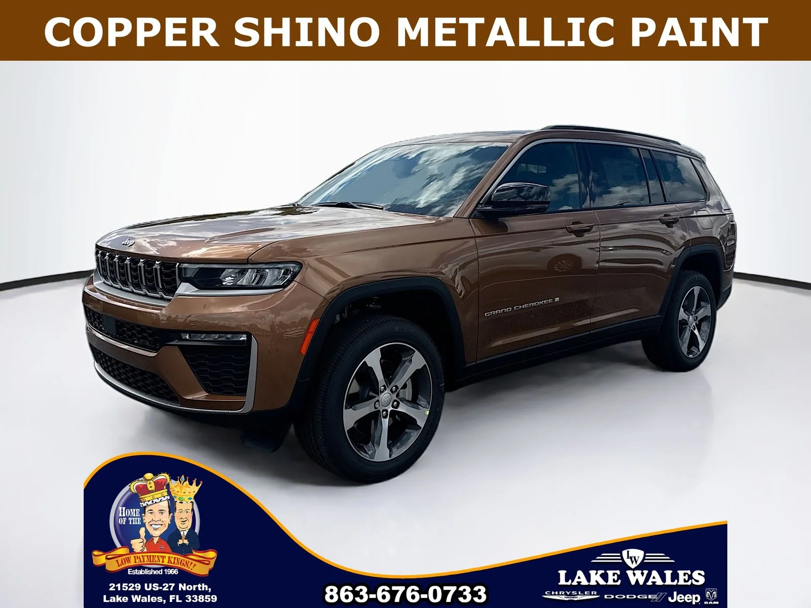 New 2026 Copper Shino Metallic Clear-Coat Exterior Paint Jeep Limited image 2