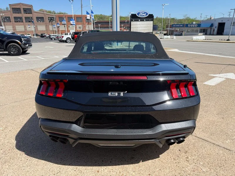 New 2025 Shadow Black Ford GT Premium Convertible image 6