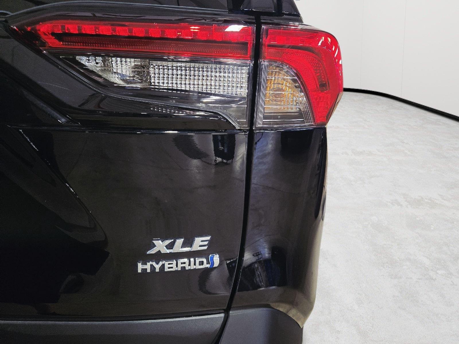Certified Used 2022 Midnight Black Metallic Toyota Hybrid XLE image 42