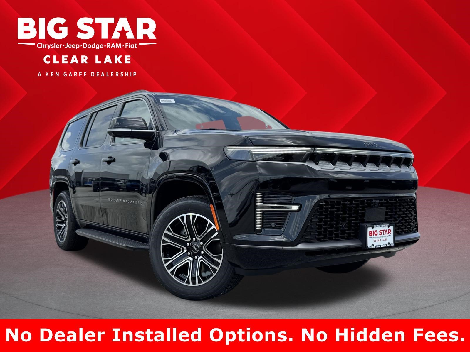 New 2026 High Gloss Black Exterior Paint Jeep 4x2 image 1