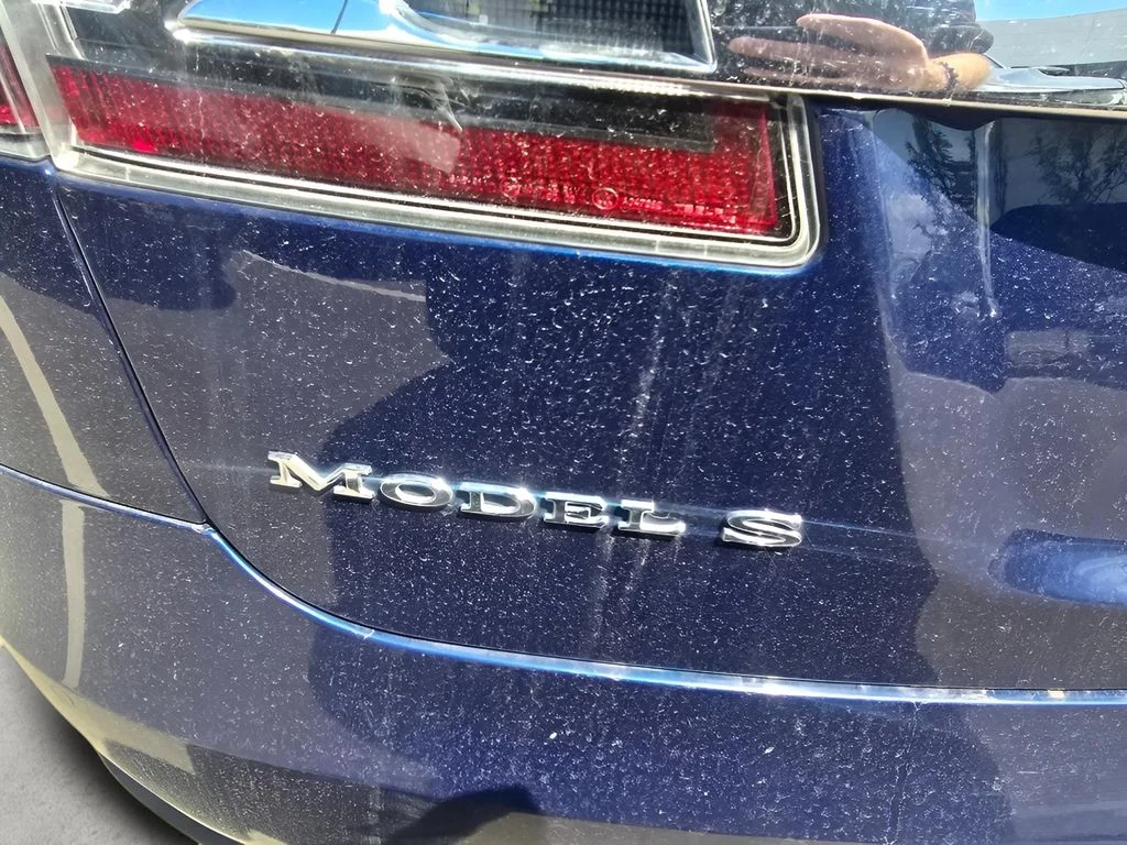 Used 2017 Deep Blue Metallic Tesla 90D image 17