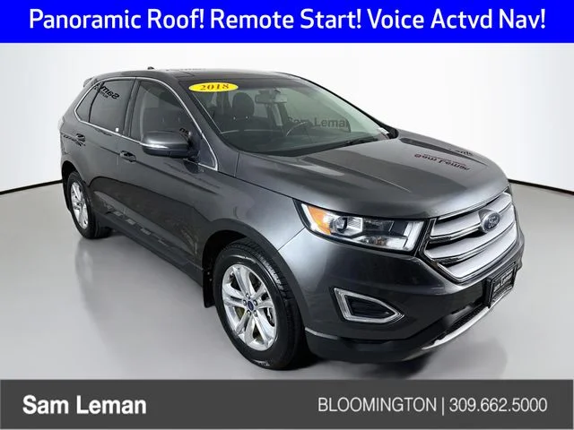 2018 Ford Edge SEL for sale at Sam Leman Chrysler Jeep Dodge of Bloomington