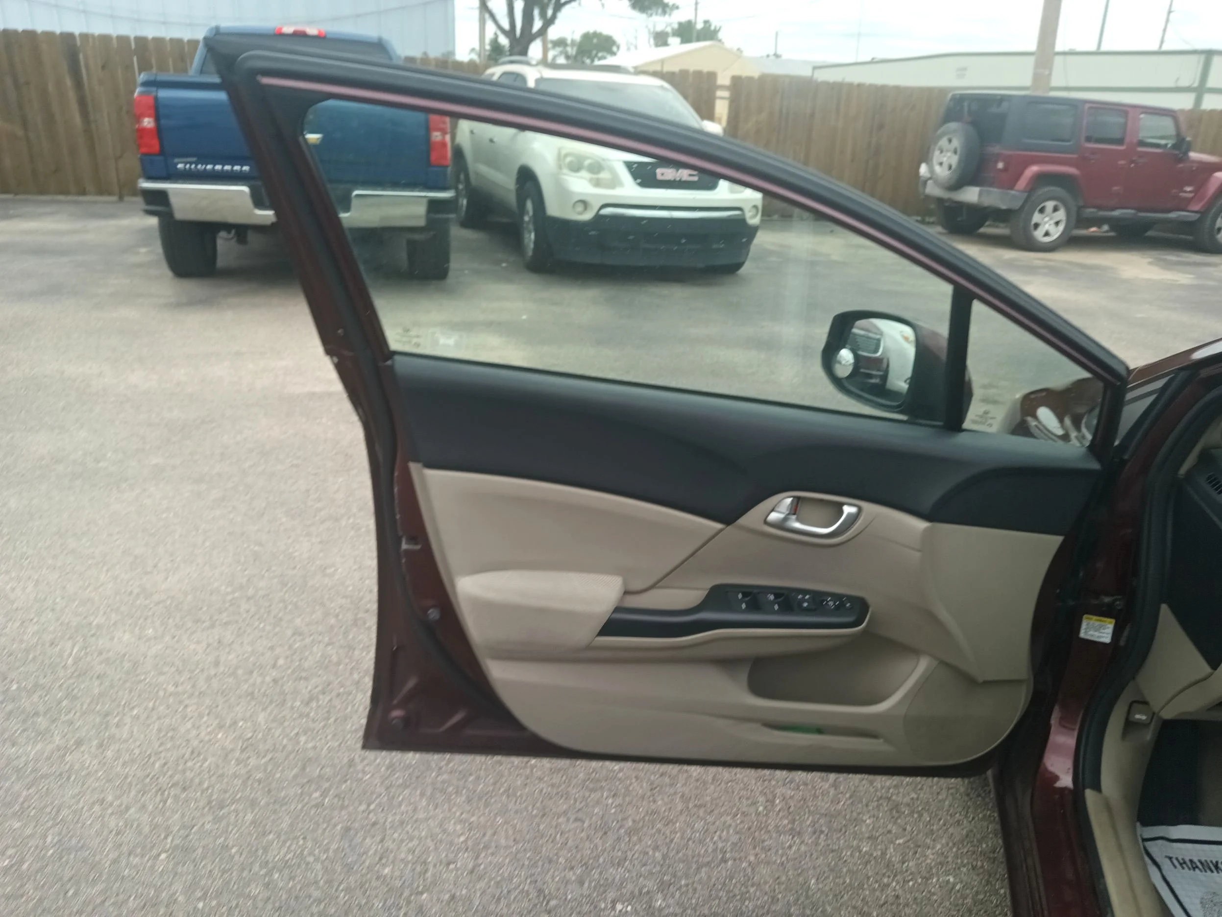 Used 2012 Maroon Honda EX image 16
