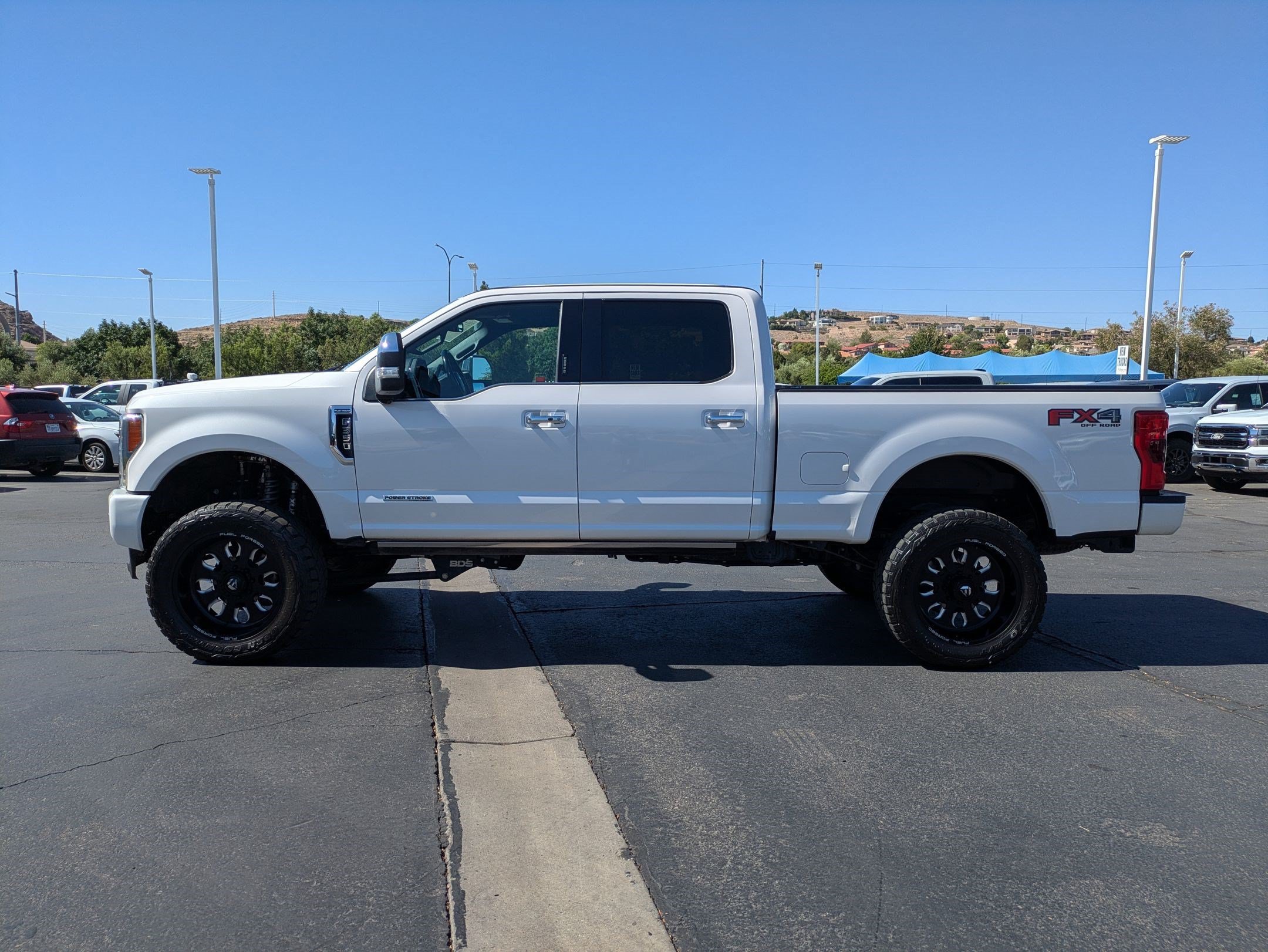 Used 2019 White Platinum Clearcoat Metallic Ford Platinum image 6