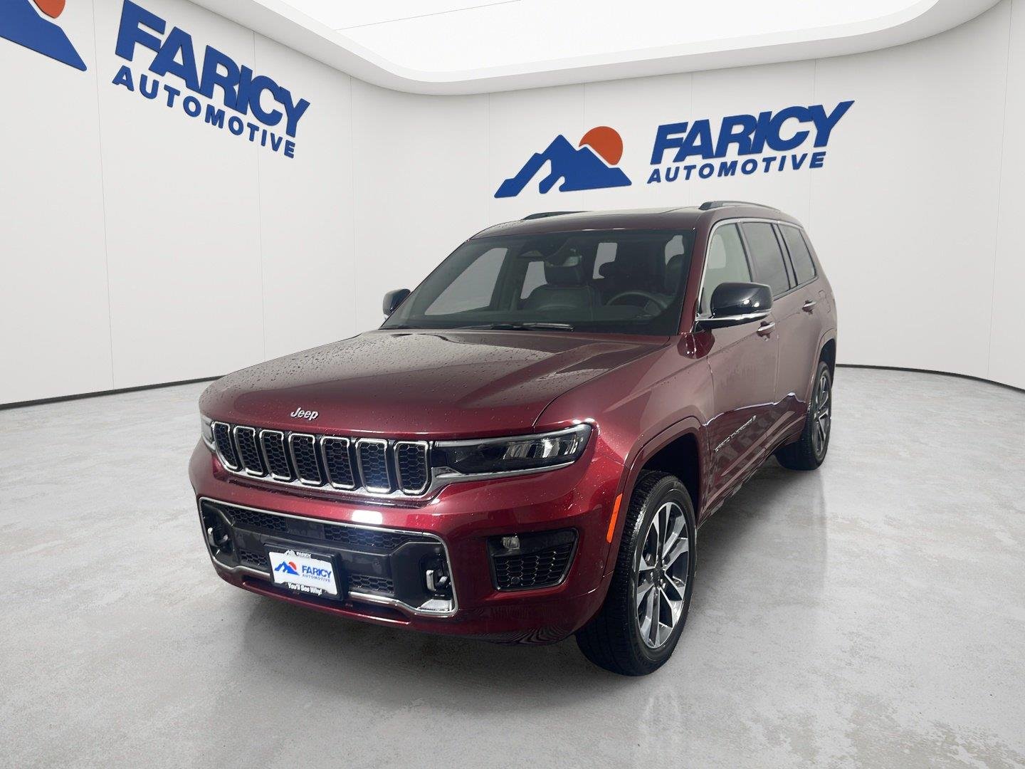 Used 2024 Velvet Red Pearlcoat Jeep Overland image 2