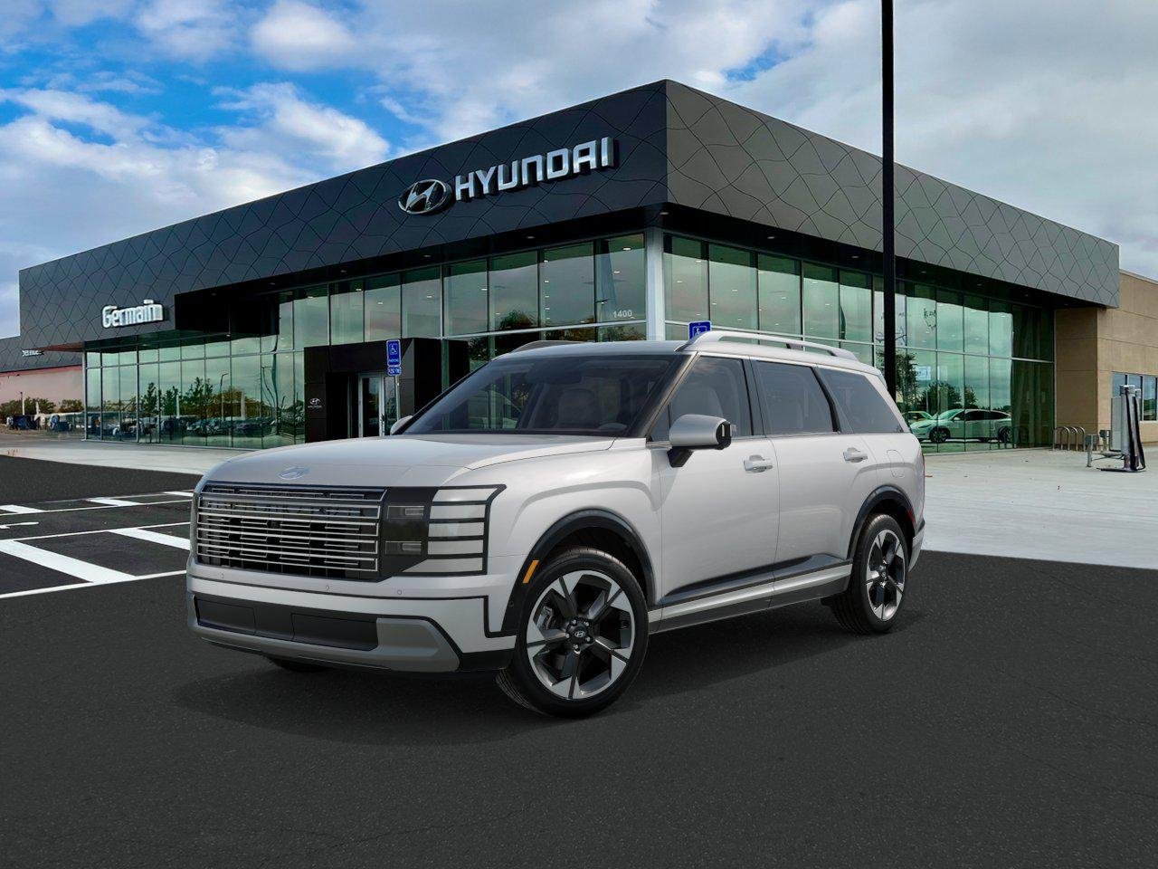 New 2027 Creamy White Pearl Hyundai Limited AWD image 1