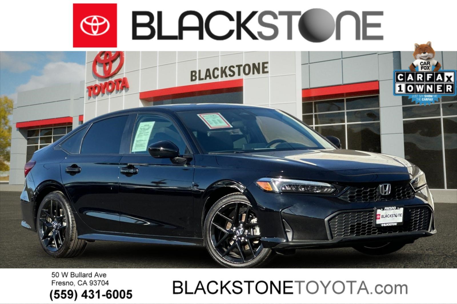 Used 2025 Crystal Black Pearl Honda Sport image 1