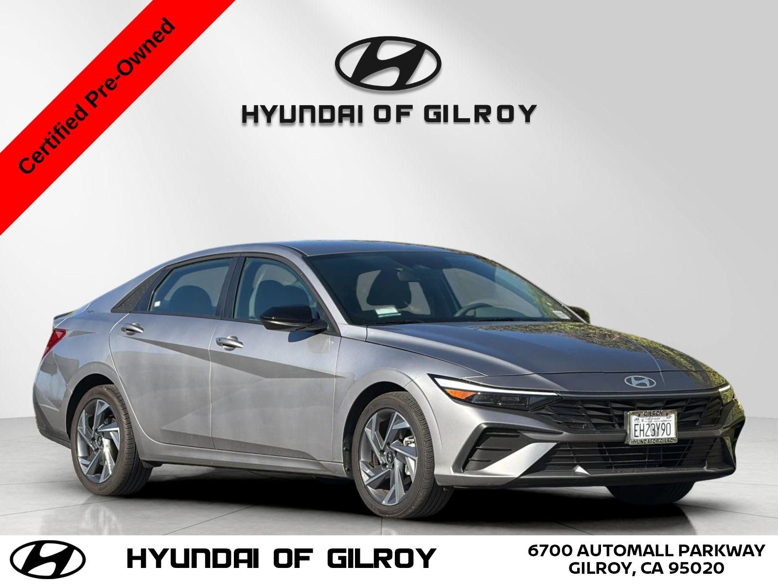 Certified Used 2025 Silver Hyundai SEL Sport image 9