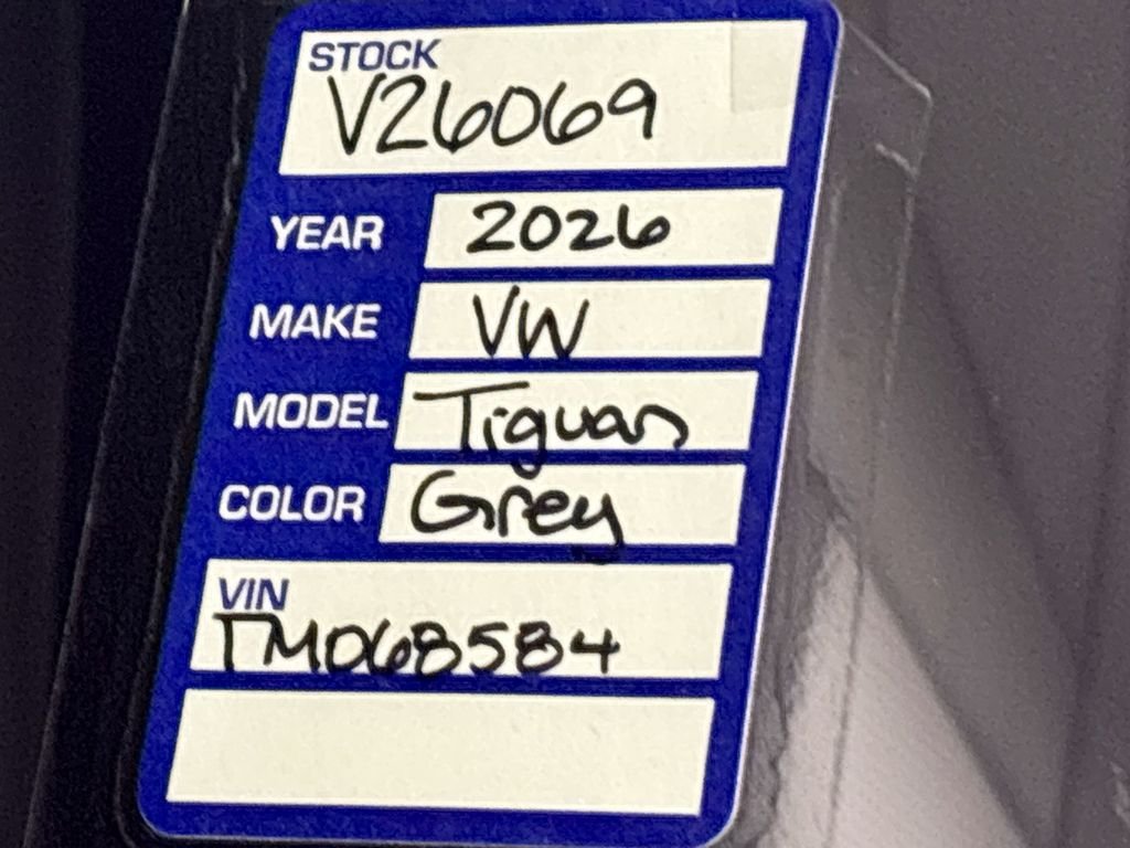 New 2026 Platinum Gray Metallic Volkswagen 2.0T SE image 25