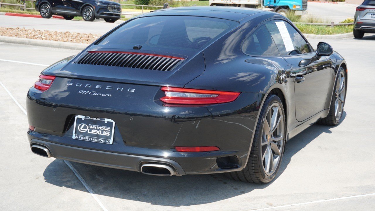 Used 2017 Black Porsche Carrera image 7