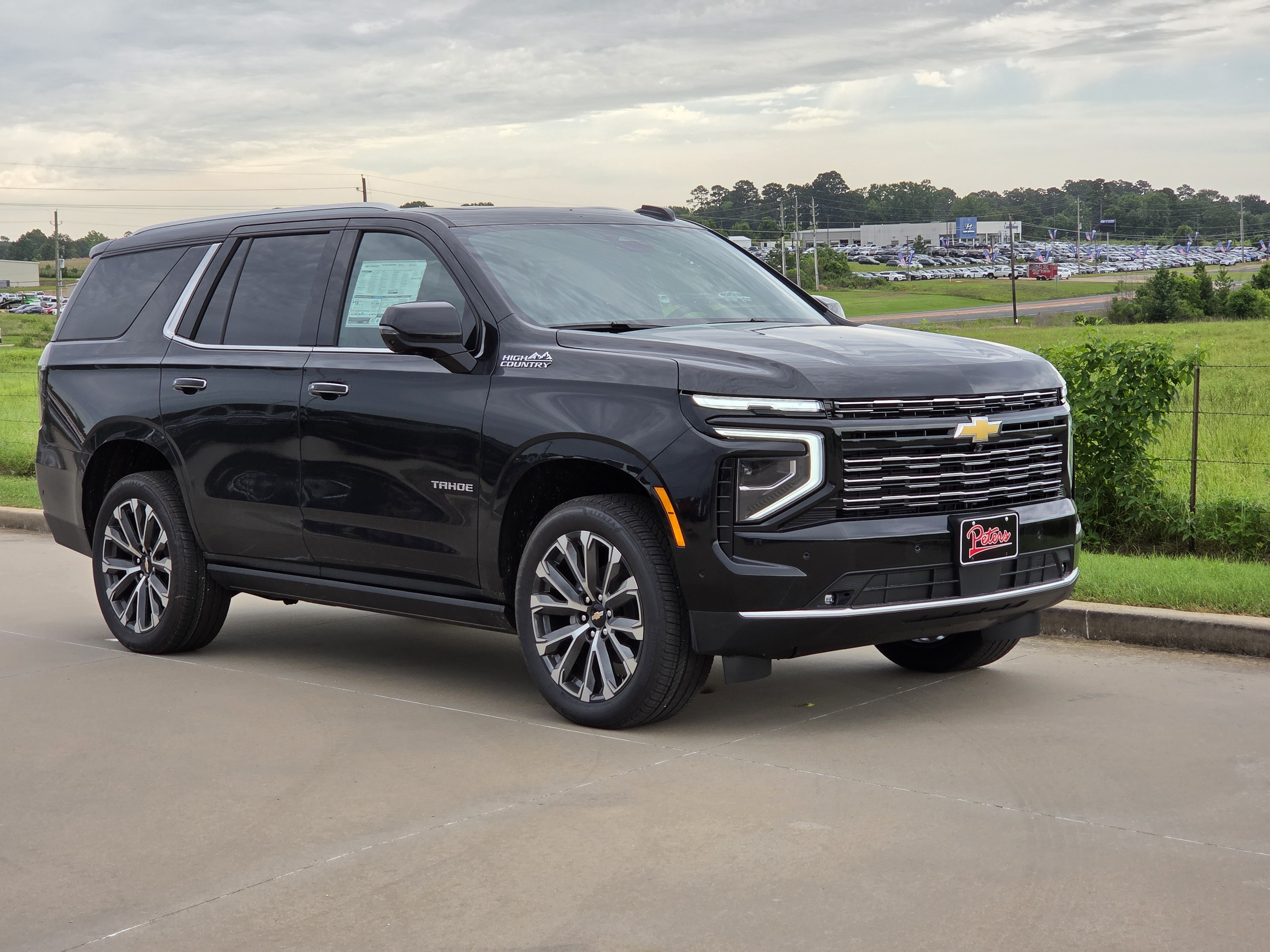 New 2026 Black Chevrolet High Country image 1