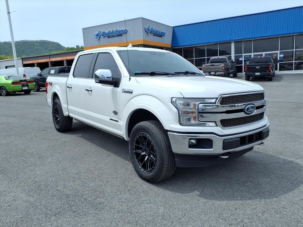 Used 2018 White Platinum Clearcoat Metallic Ford King Ranch image 15