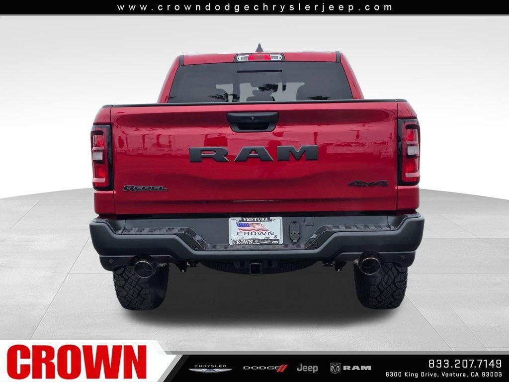 New 2026 Molten Red Pearl-Coat Exterior Paint RAM REBEL image 6