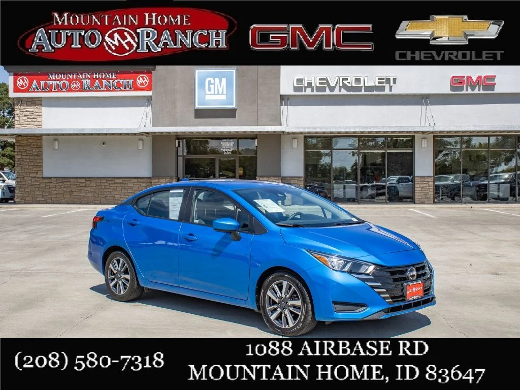 Used 2023 Electric Blue Metallic Nissan SV image 1