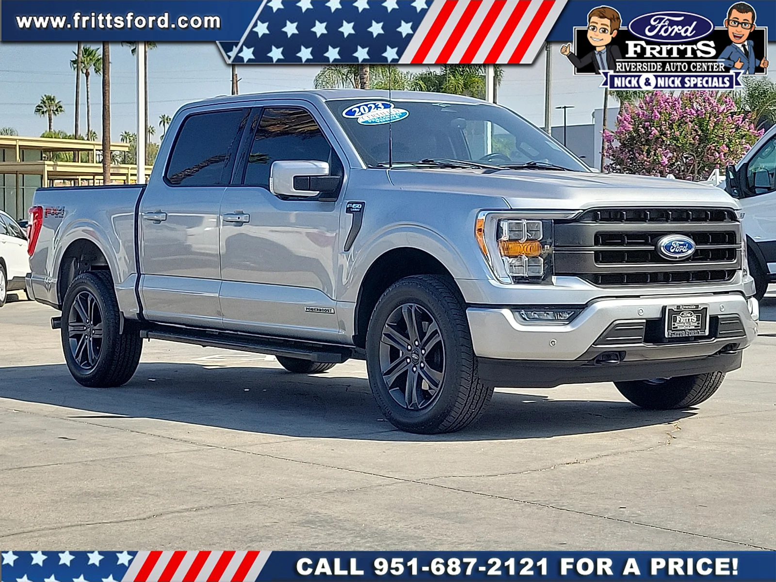 Certified Used 2023 Silver Metallic Ford LARIAT image 24