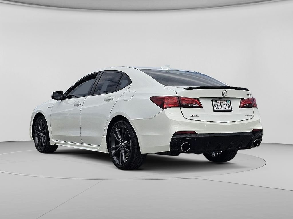 Used 2019 Platinum White Pearl Acura 3.5L Technology Pkg w/A-Spec Pkg image 16